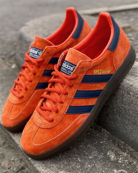 adidas spezial blue orange|blue and orange trainers.